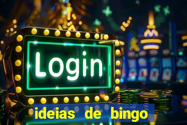 ideias de bingo para o natal